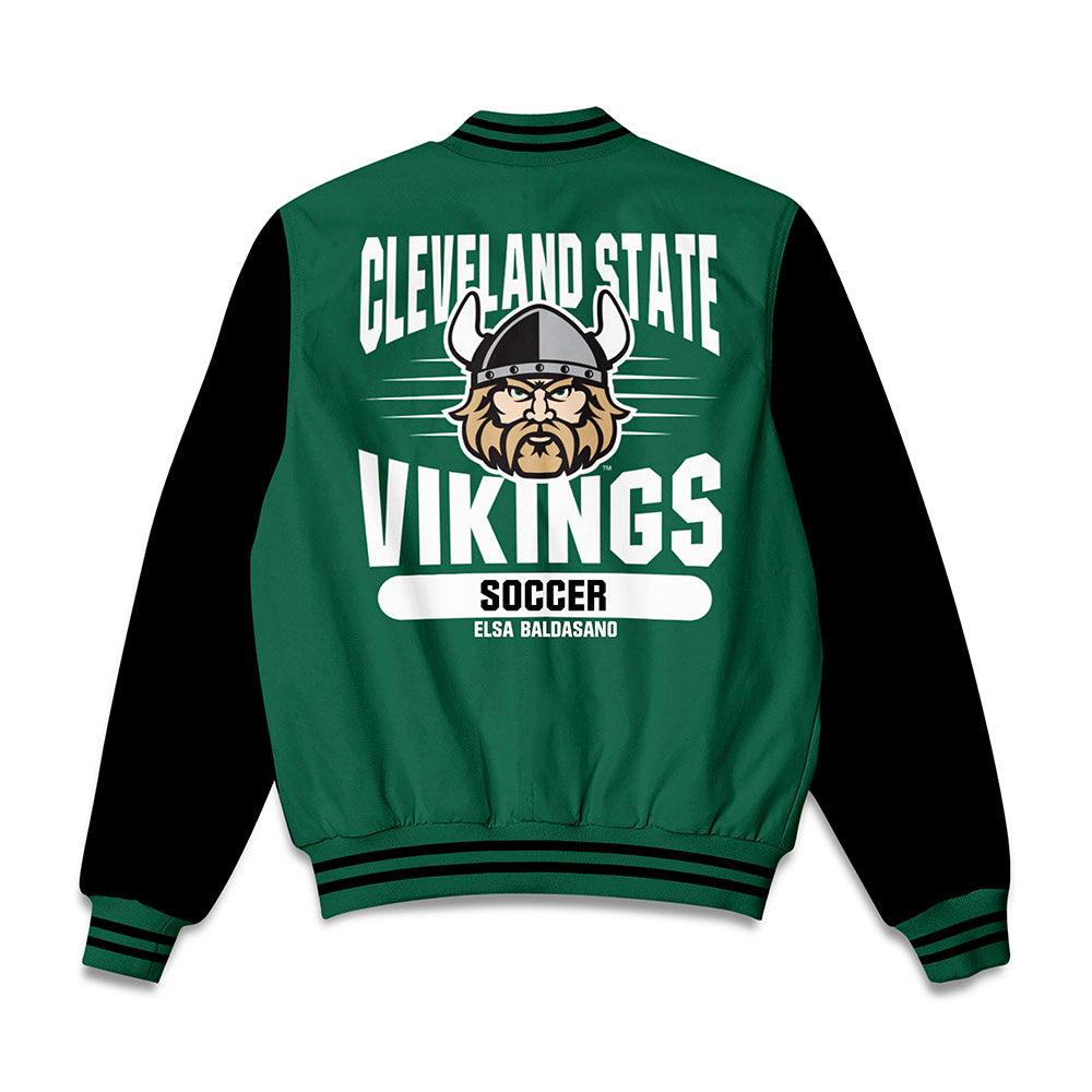 Cleveland State - NCAA Women's Soccer : Elsa Baldasano - Bomber Jacket-1