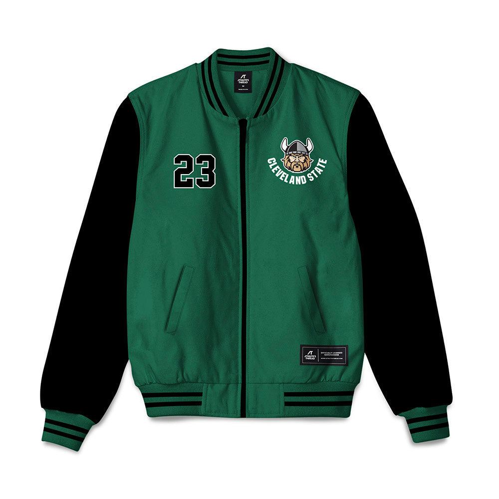 Cleveland State - NCAA Women's Soccer : Payton Koebbe - Bomber Jacket-0