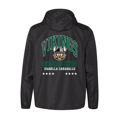 Cleveland State - NCAA Women's Swimming & Diving : Isabella Caraballo - Windbreaker-1