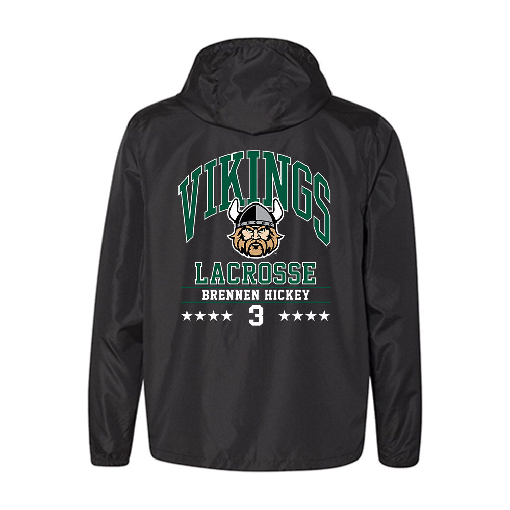 Cleveland State - NCAA Men's Lacrosse : Brennen Hickey - Windbreaker-1