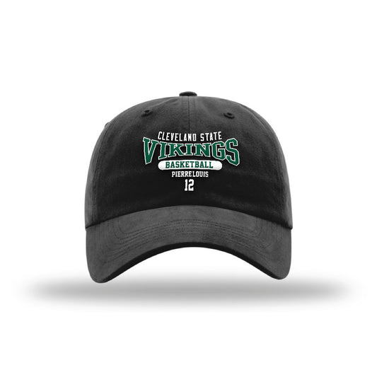 Cleveland State - NCAA Men's Basketball : Holden Pierre-Louis - Garment Washed Twill-0