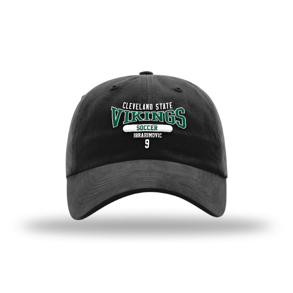 Cleveland State - NCAA Men's Soccer : Adin Ibrahimovic - Garment Washed Twill-0