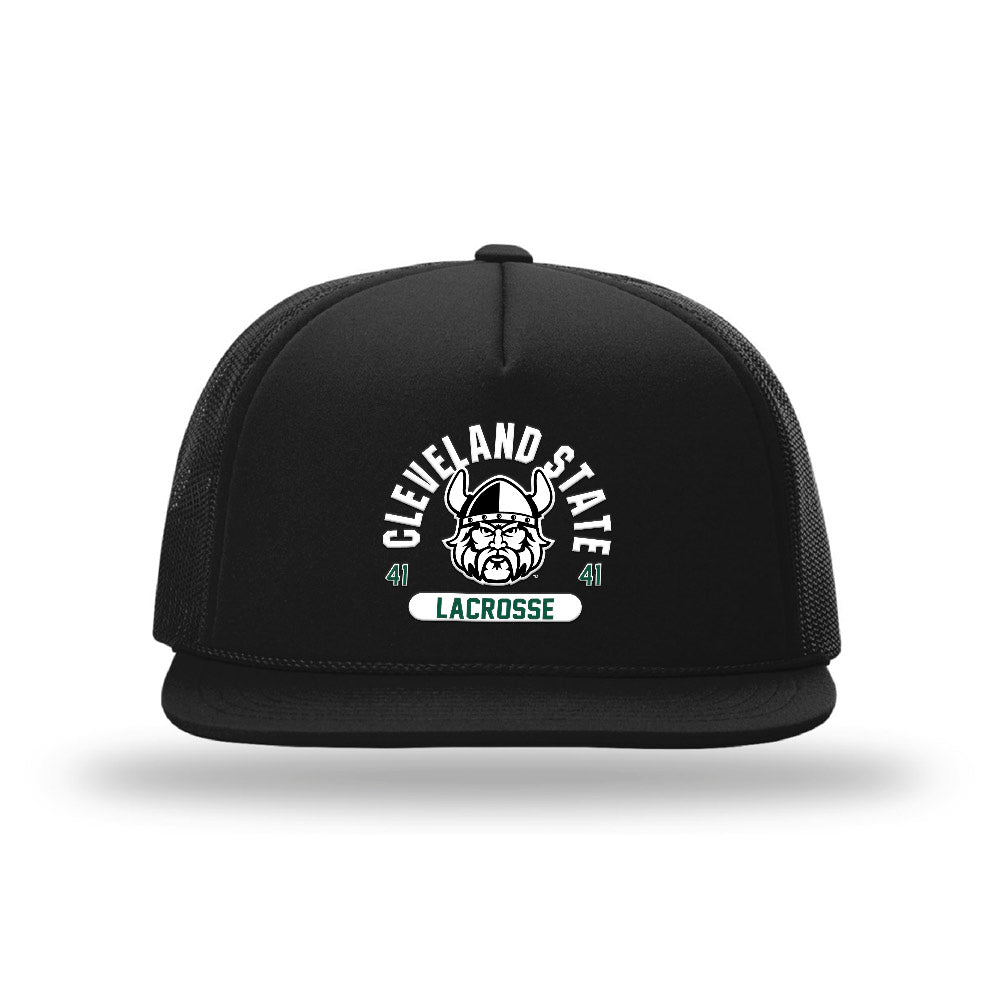 Cleveland State - NCAA Men's Lacrosse : Xander Johnson - Foamie Trucker Cap-0