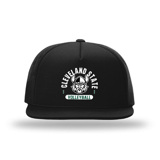 Cleveland State - NCAA Women's Volleyball : Laila Mossey - Foamie Trucker Cap-0