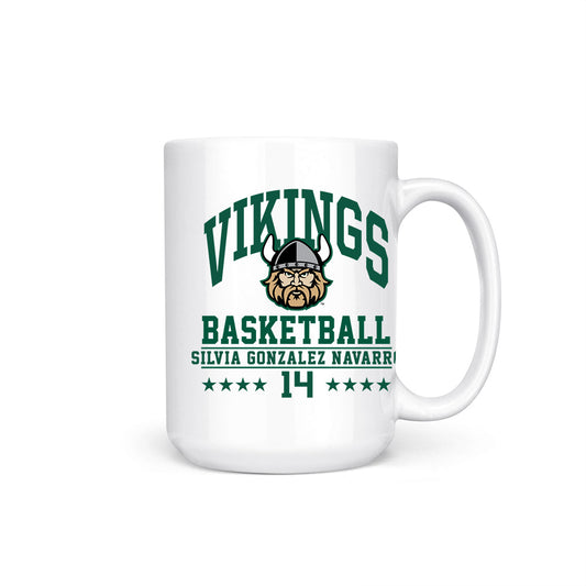 Cleveland State - NCAA Women's Basketball : Silvia Gonzalez Navarro - Coffee Mug-0