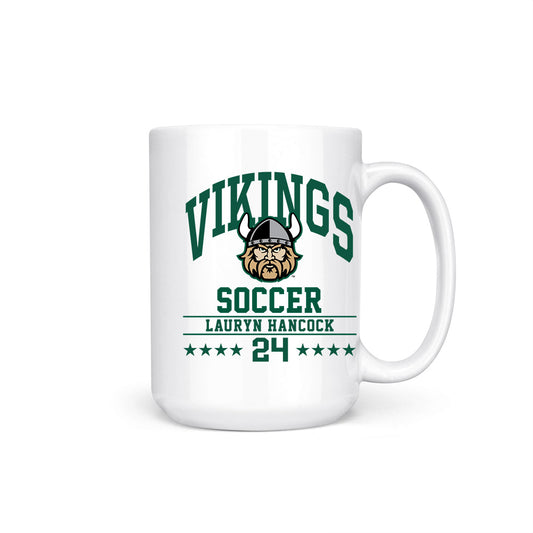 Cleveland State - NCAA Women's Soccer : Lauryn Hancock - Coffee Mug-0