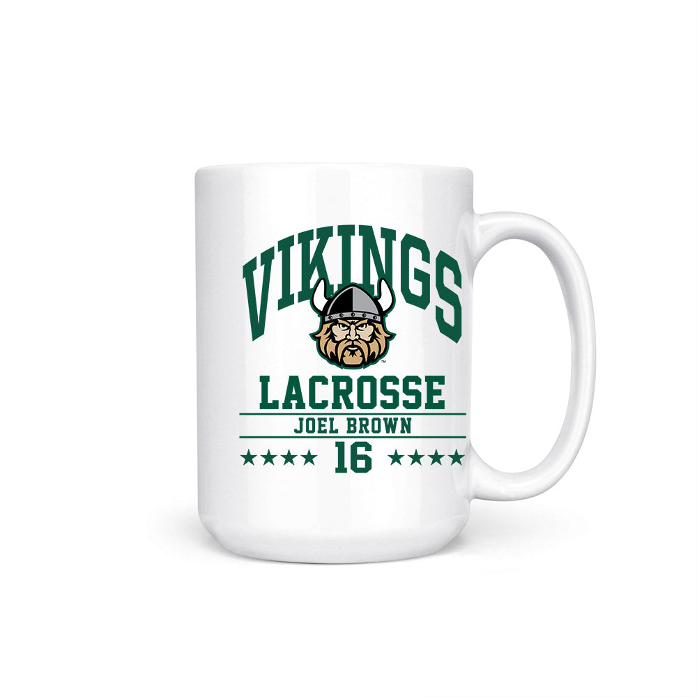 Cleveland State - NCAA Men's Lacrosse : Joel Brown - Coffee Mug-0