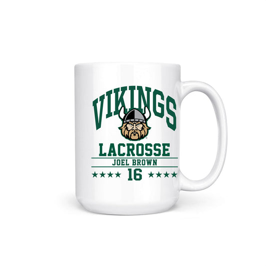 Cleveland State - NCAA Men's Lacrosse : Joel Brown - Coffee Mug-0