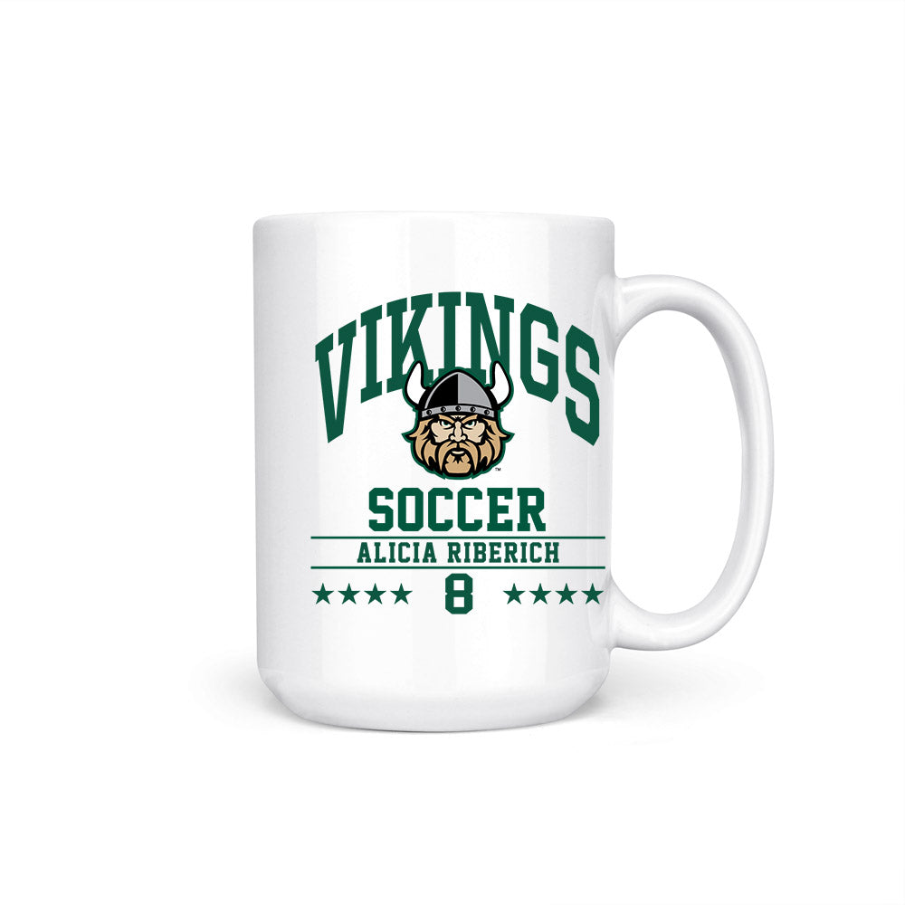 Cleveland State - NCAA Women's Soccer : Alicia Riberich - Coffee Mug-0