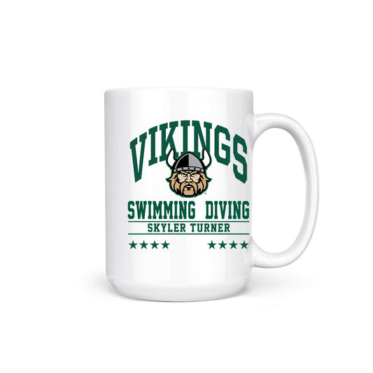 Cleveland State - NCAA Women's Swimming & Diving : Skyler Turner - Coffee Mug-0