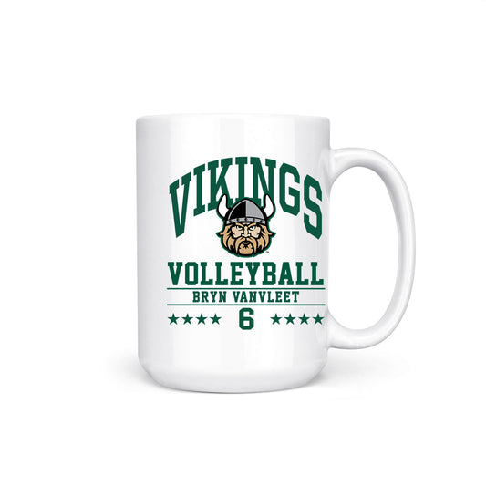 Cleveland State - NCAA Women's Volleyball : Bryn VanVleet - Coffee Mug-0