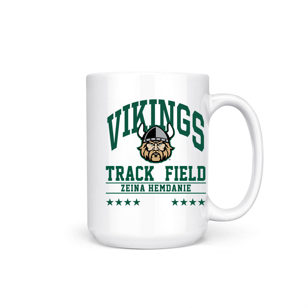 Cleveland State - NCAA Women's Track & Field : Zeina Hemdanie - Coffee Mug-0