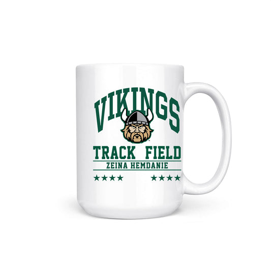 Cleveland State - NCAA Women's Track & Field : Zeina Hemdanie - Coffee Mug-0