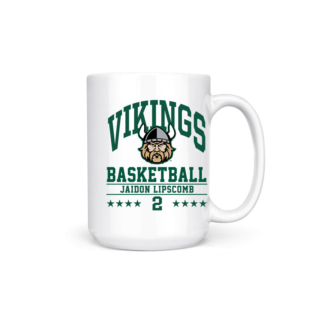 Cleveland State - NCAA Men's Basketball : Jaidon Lipscomb - Coffee Mug-0
