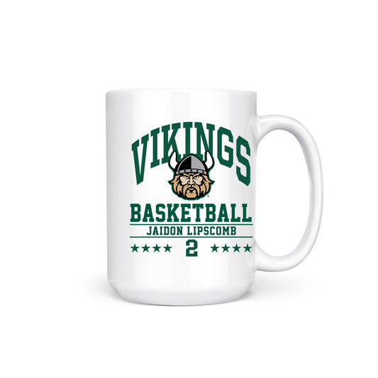 Cleveland State - NCAA Men's Basketball : Jaidon Lipscomb - Coffee Mug-0