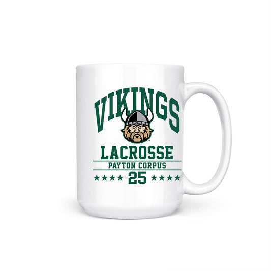 Cleveland State - NCAA Men's Lacrosse : Payton Corpus - Coffee Mug-0