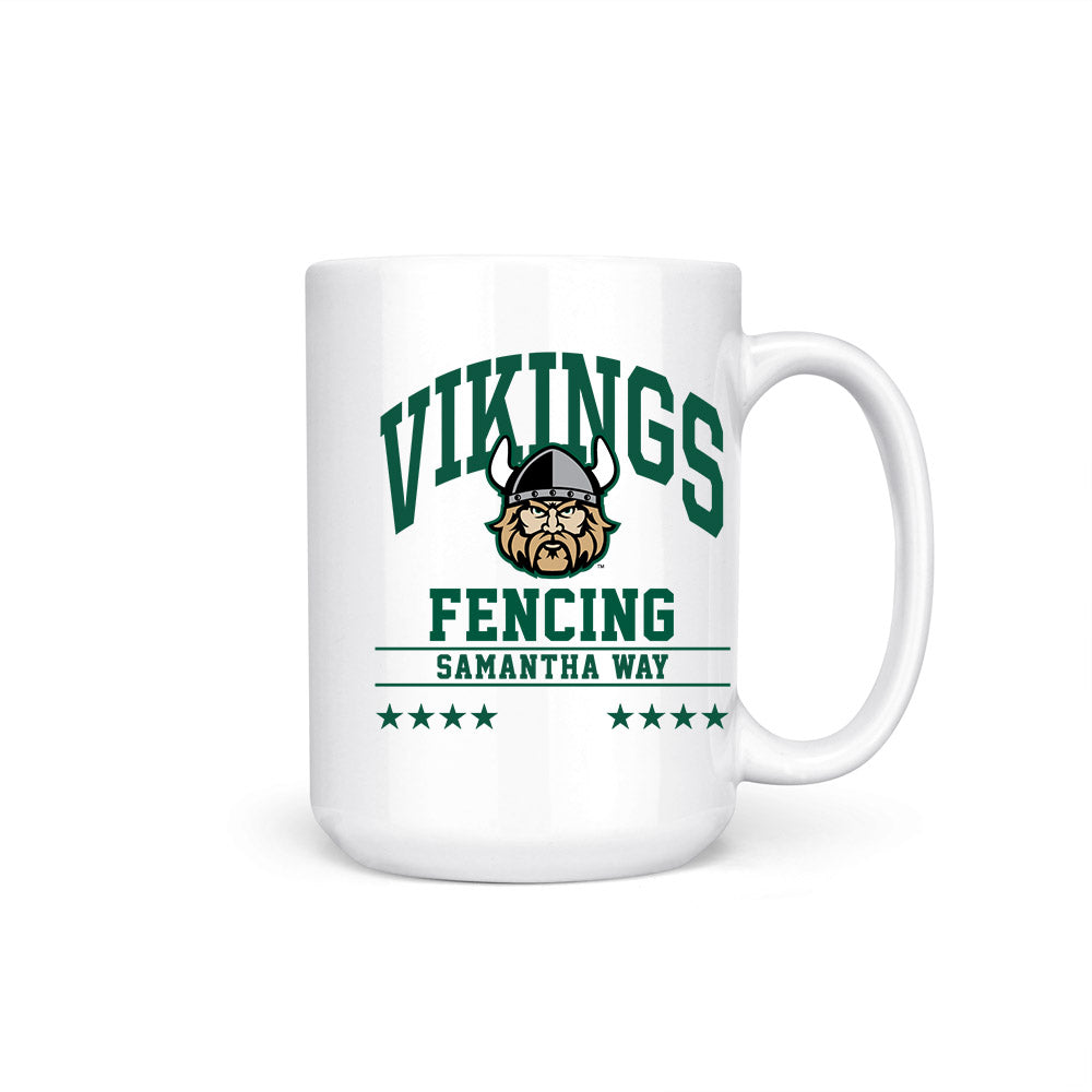 Cleveland State - NCAA Women's Fencing : Samantha Way - Coffee Mug-0