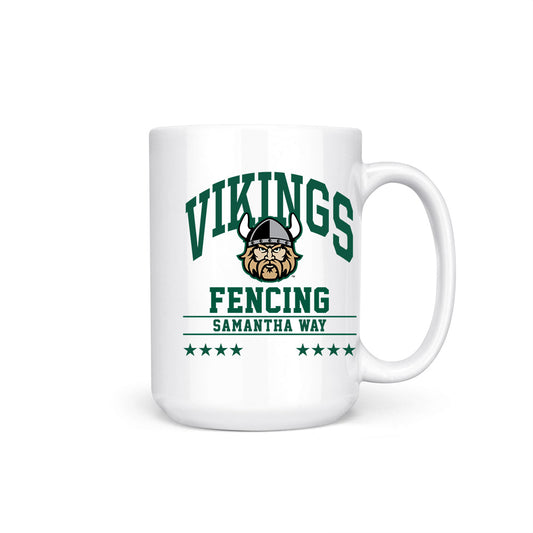 Cleveland State - NCAA Women's Fencing : Samantha Way - Coffee Mug-0