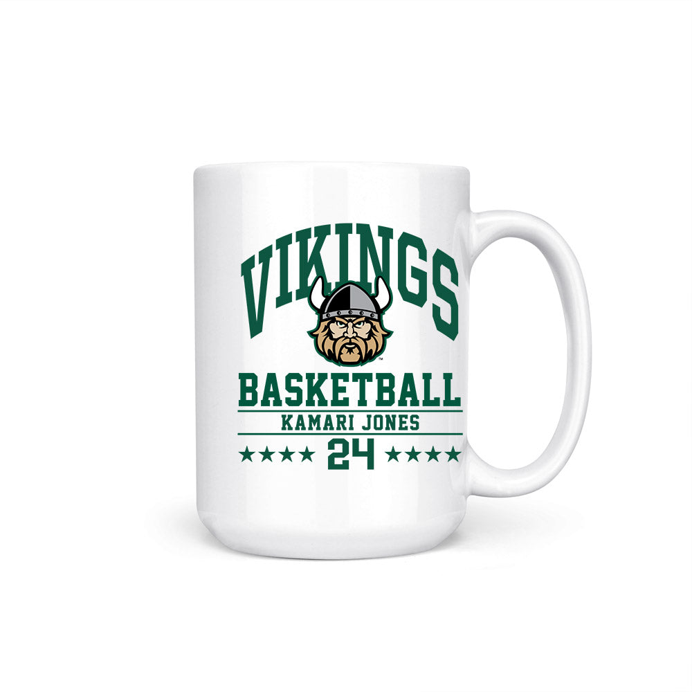 Cleveland State - NCAA Men's Basketball : Kamari Jones - Coffee Mug-0