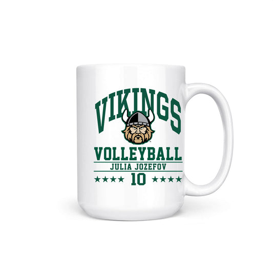 Cleveland State - NCAA Women's Volleyball : Julia Jozefov - Coffee Mug-0