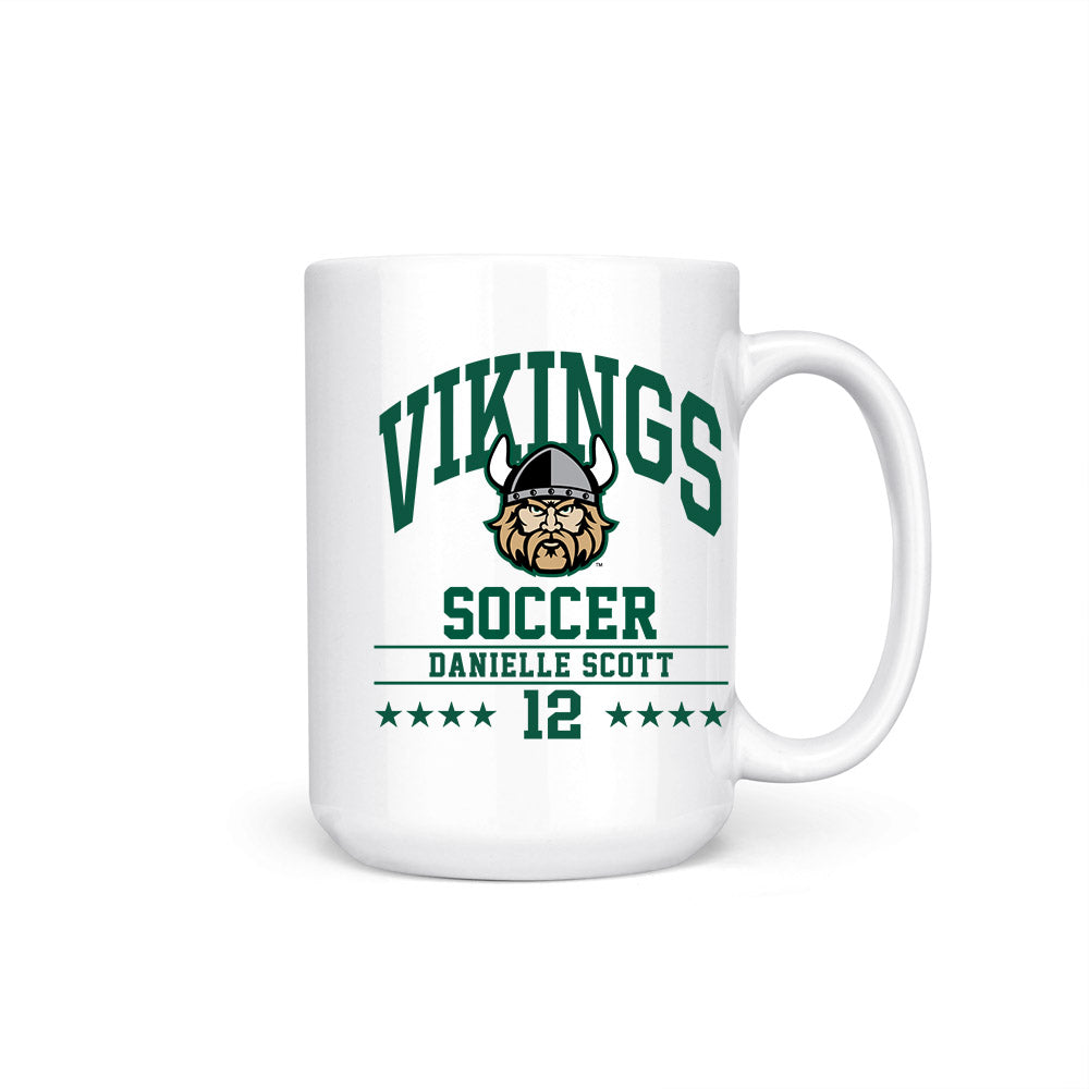 Cleveland State - NCAA Women's Soccer : Danielle Scott - Coffee Mug-0