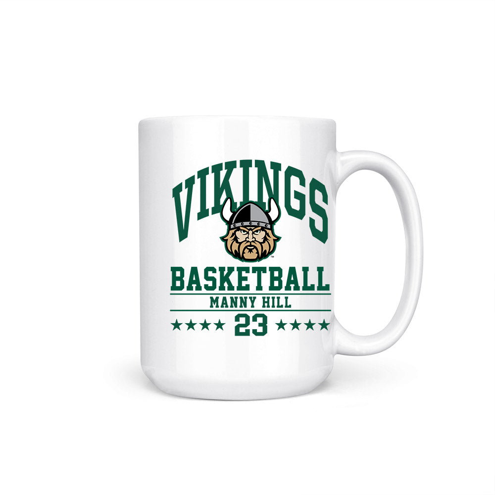Cleveland State - NCAA Men's Basketball : Manny Hill - Coffee Mug-0
