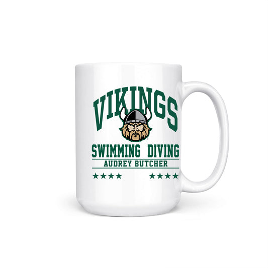 Cleveland State - NCAA Women's Swimming & Diving : Audrey Butcher - Coffee Mug-0