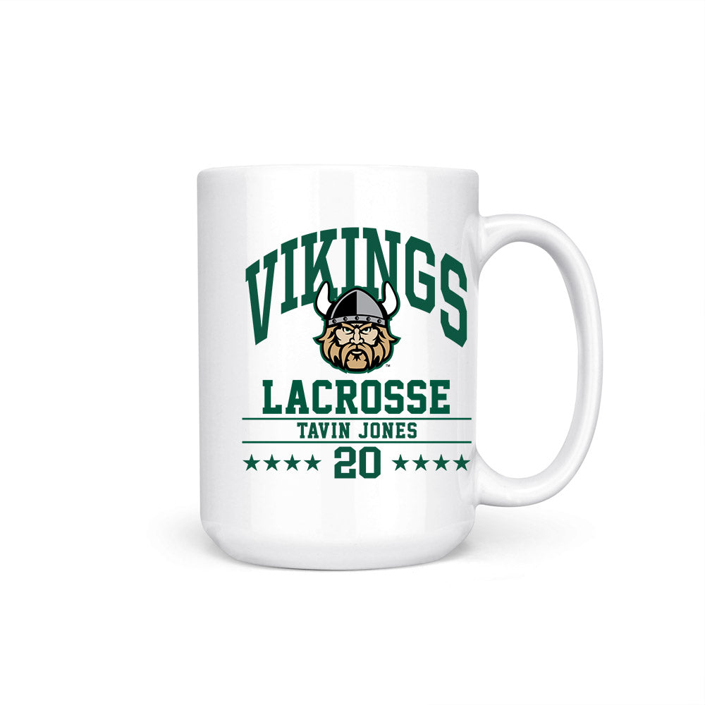 Cleveland State - NCAA Men's Lacrosse : Tavin Jones - Coffee Mug-0