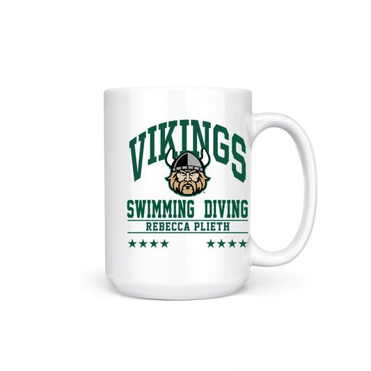 Cleveland State - NCAA Women's Swimming & Diving : Rebecca Plieth - Coffee Mug-0