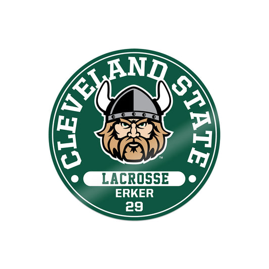 Cleveland State - NCAA Men's Lacrosse : Ethan Erker - Sticker-0
