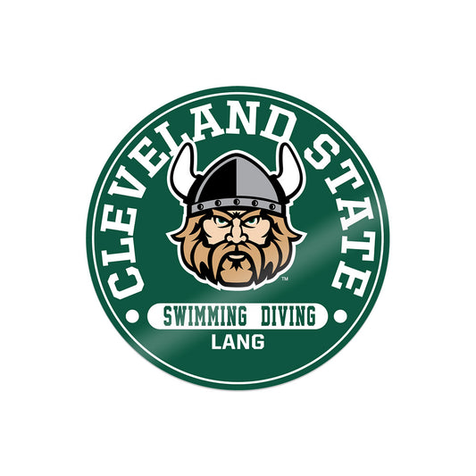 Cleveland State - NCAA Men's Swimming & Diving : Noah Lang - Sticker-0