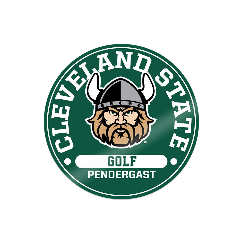 Cleveland State - NCAA Men's Golf : Dillon Pendergast - Sticker-0