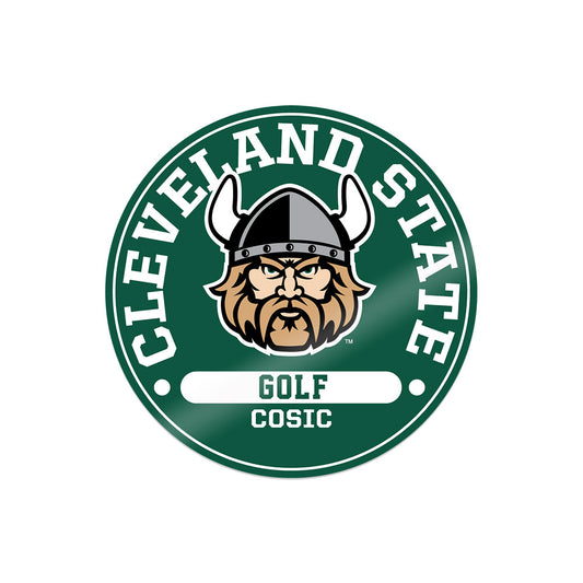 Cleveland State - NCAA Men's Golf : Dominik Cosic - Sticker-0