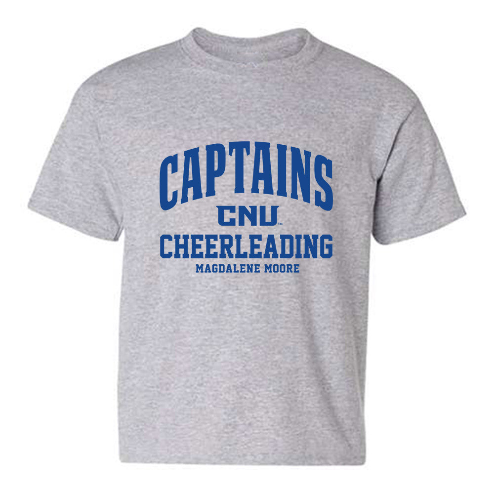CNU - NCAA Cheerleading : Magdalene Moore - Classic Fashion Shersey Youth T-Shirt-0