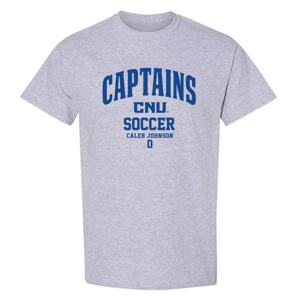 CNU - NCAA Men's Soccer : Caleb Johnson - Classic Fashion Shersey T-Shirt-0