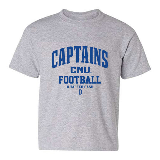 CNU - NCAA Football : Khaleed Cash - Classic Fashion Shersey Youth T-Shirt-0