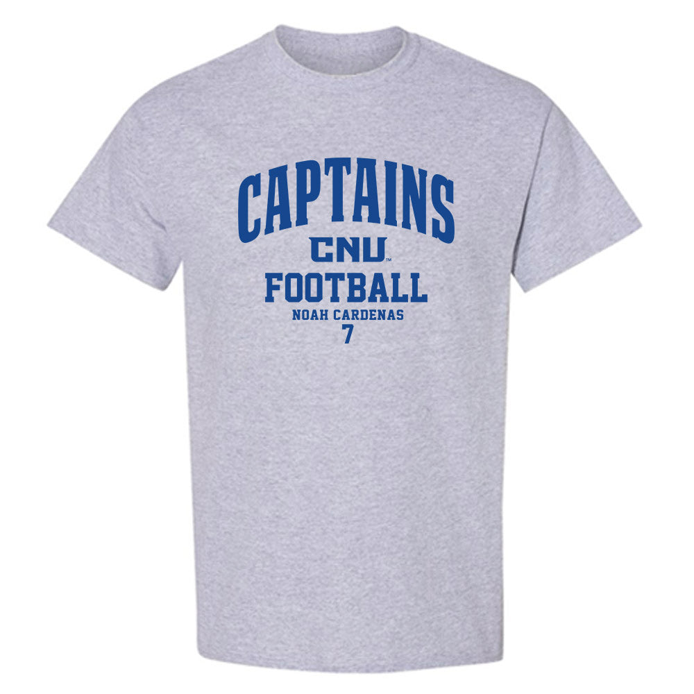 CNU - NCAA Football : Noah Cardenas - Classic Fashion Shersey T-Shirt-0