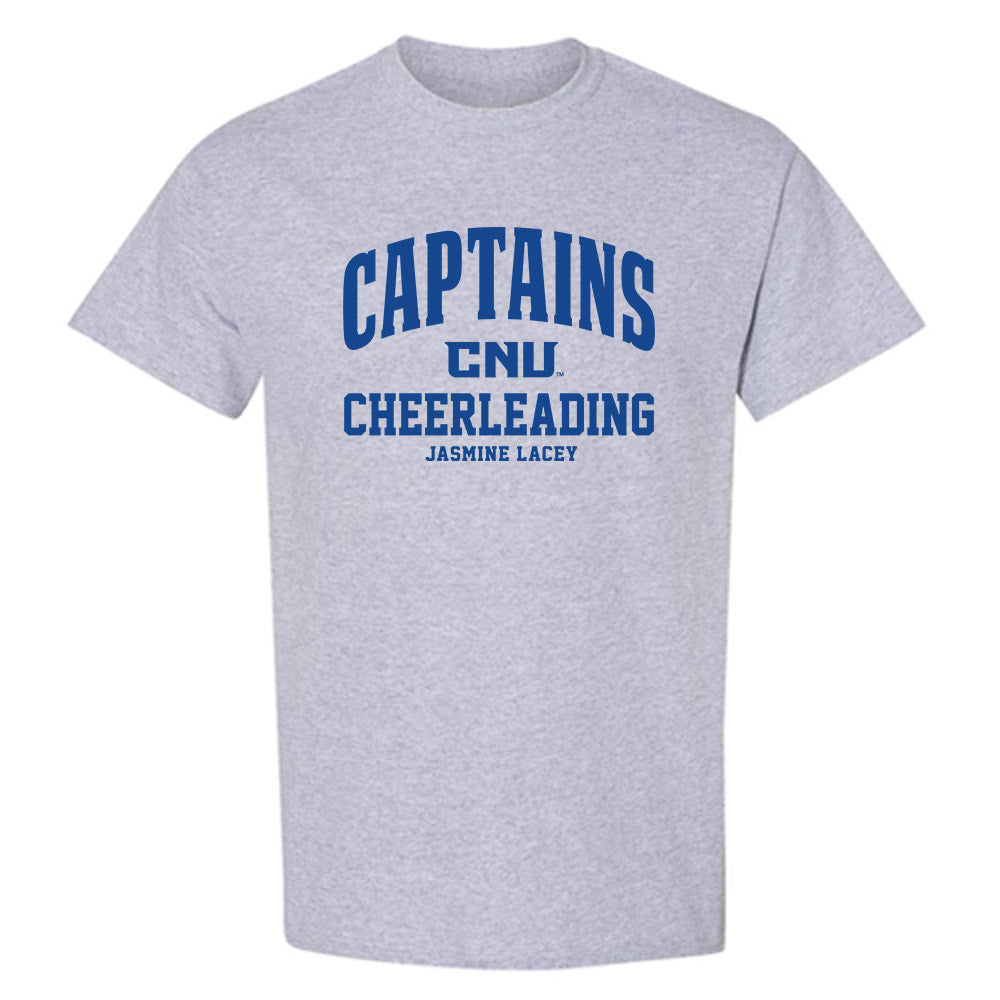 CNU - NCAA Cheerleading : Jasmine Lacey - Classic Fashion Shersey T-Shirt-0