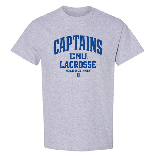 CNU - NCAA Men's Lacrosse : Noah McKinney - Classic Fashion Shersey T-Shirt-0