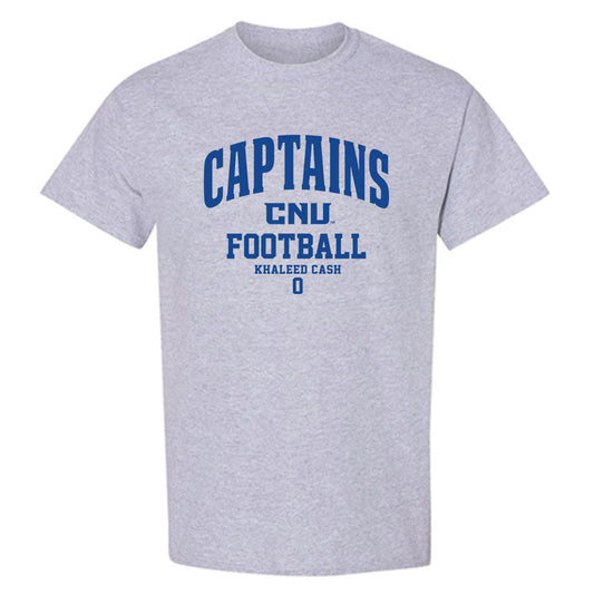 CNU - NCAA Football : Khaleed Cash - Classic Fashion Shersey T-Shirt-0