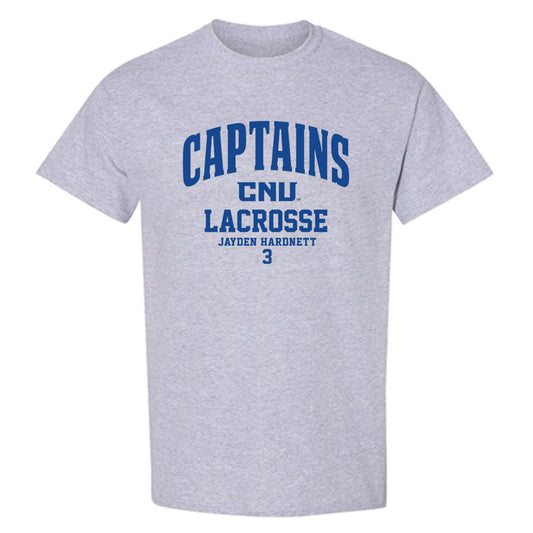 CNU - NCAA Men's Lacrosse : Jayden Hardnett - Classic Fashion Shersey T-Shirt