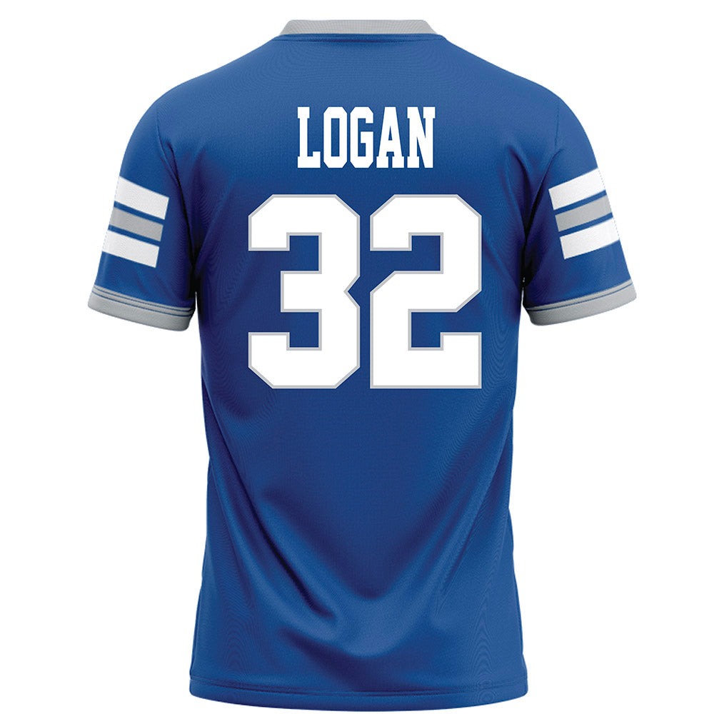 MTSU - NCAA Football : Ashton Logan - Blue Football Jersey-1