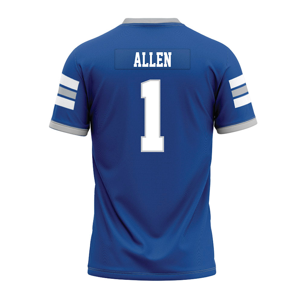 MTSU - NCAA Football : Markus Allen - Blue Premium Football Jersey-1