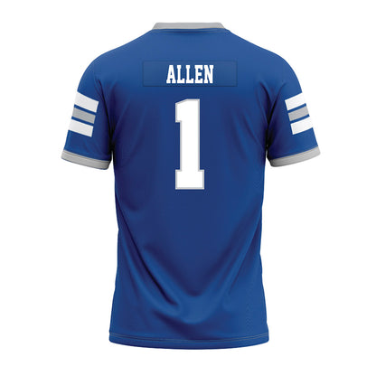 MTSU - NCAA Football : Markus Allen - Blue Premium Football Jersey-1
