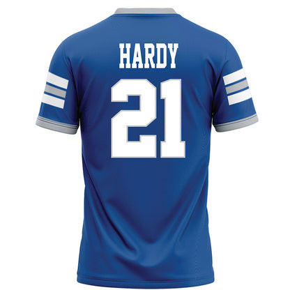 MTSU - NCAA Football : Jason Hardy - Blue Football Jersey-1