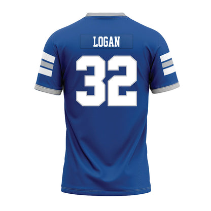 MTSU - NCAA Football : Ashton Logan - Blue Premium Football Jersey-1