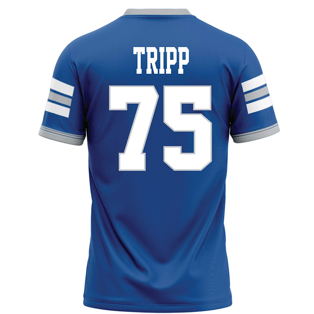 MTSU - NCAA Football : Reese Tripp - Blue Football Jersey-1