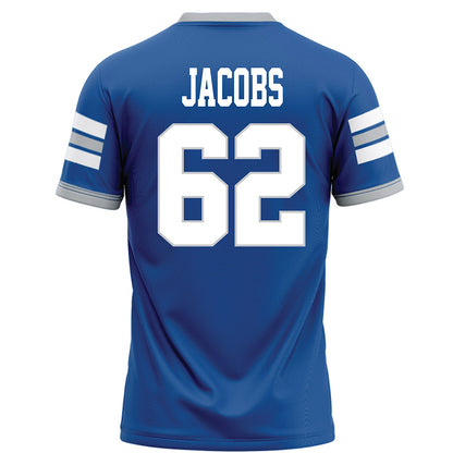 MTSU - NCAA Football : Tim Jacobs - Blue Football Jersey-1