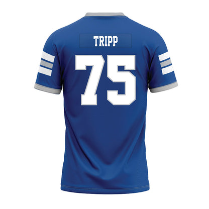 MTSU - NCAA Football : Reese Tripp - Blue Premium Football Jersey-1
