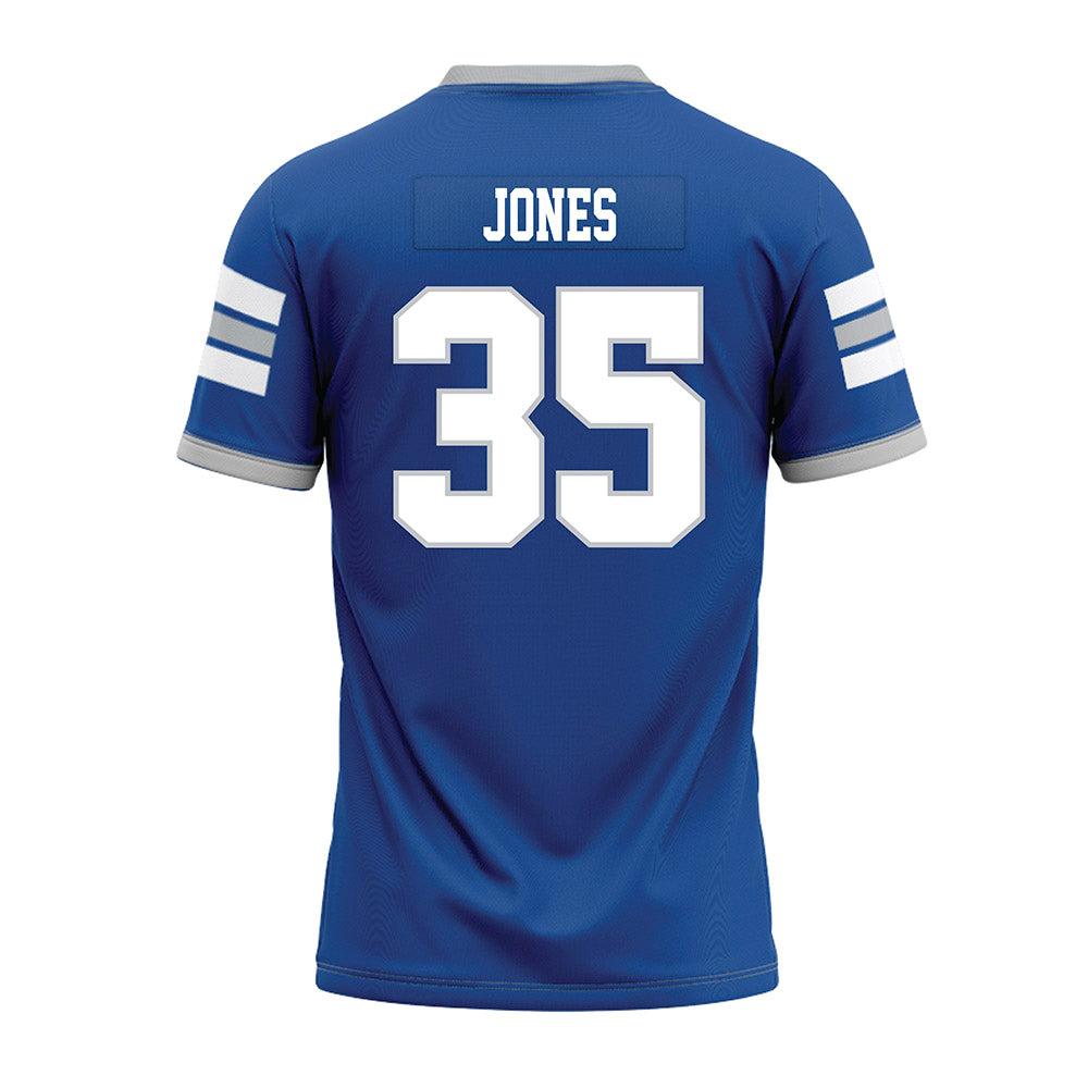MTSU - NCAA Football : Ashton Jones - Blue Premium Football Jersey-1